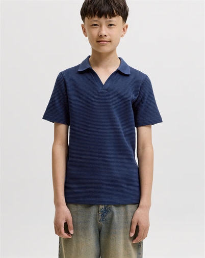 Jack&Jones Junior - JPRBluharry Split Polo - Pageant Blue
